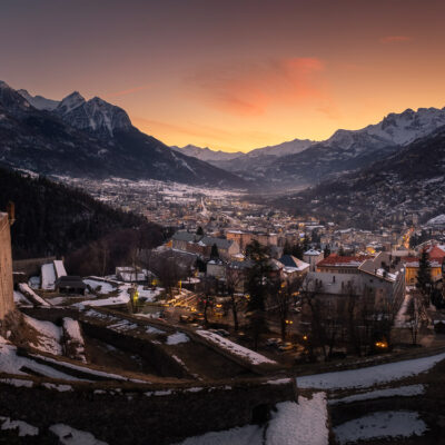 Briançon depuis la cité Vauban
