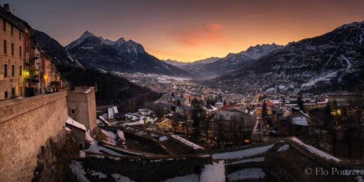 Briançon depuis la cité Vauban