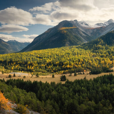 Vallée de la Clarée automnale