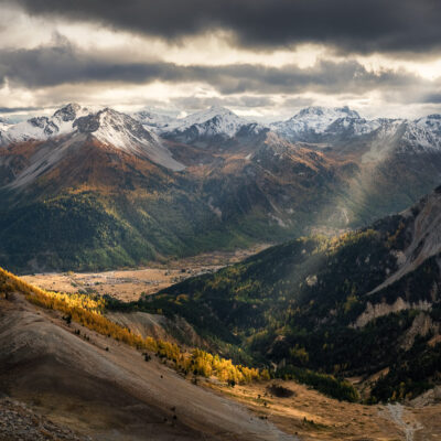 Rayons dorés sur la Haute Clarée