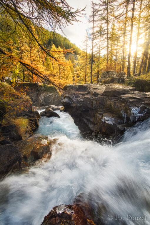 Le plongeon de la Clarée
