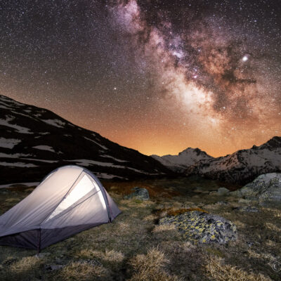 Bivouac royal dans les Cerces