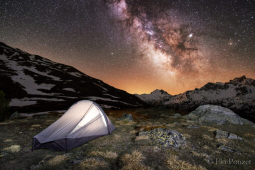Bivouac royal dans les Cerces