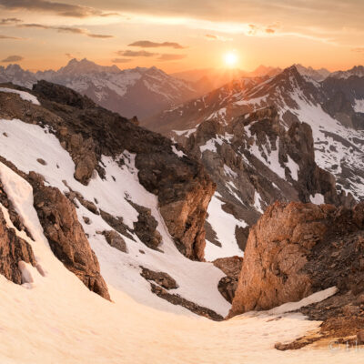 Coucher de soleil au Grand Aréa