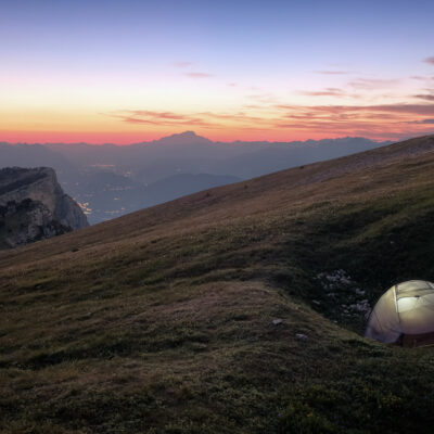 Bivouac à la Dent de Crolles