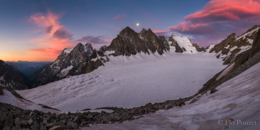 Matin rosé dans les Ecrins