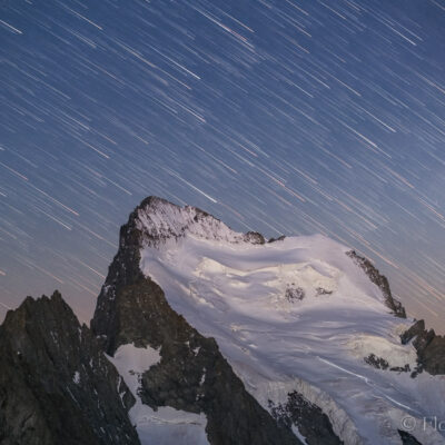 Pluie d'étoiles sur les Ecrins