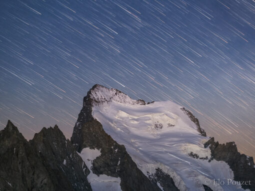 Pluie d'étoiles sur les Ecrins