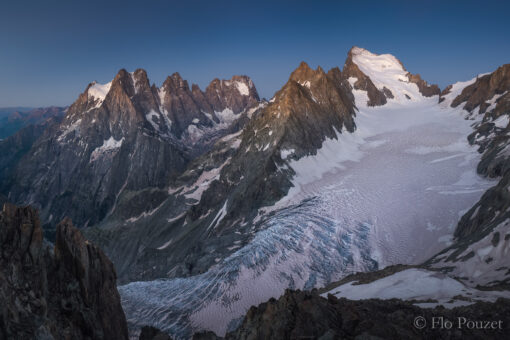 Les géants du glacier Blanc