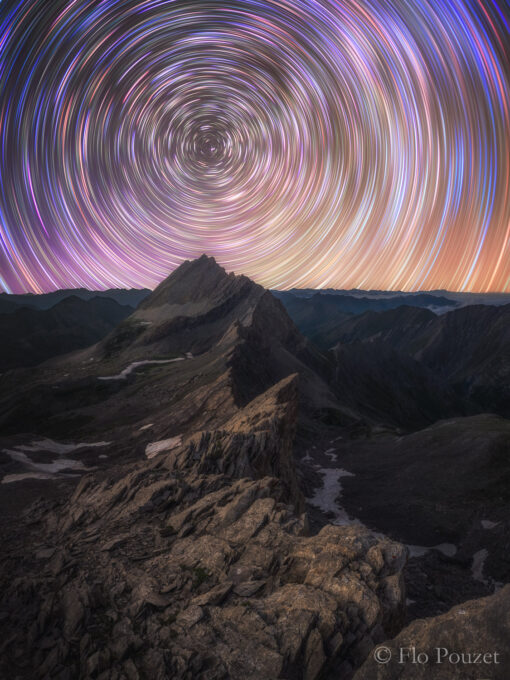 La ronde des étoiles sur la Taillante